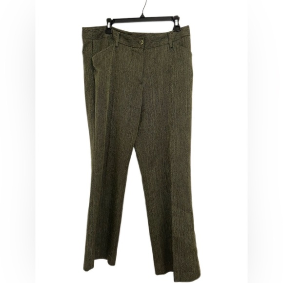 Karen Kane Pants - Karen Kane Olive Green‎ Trouser Pants Size 14